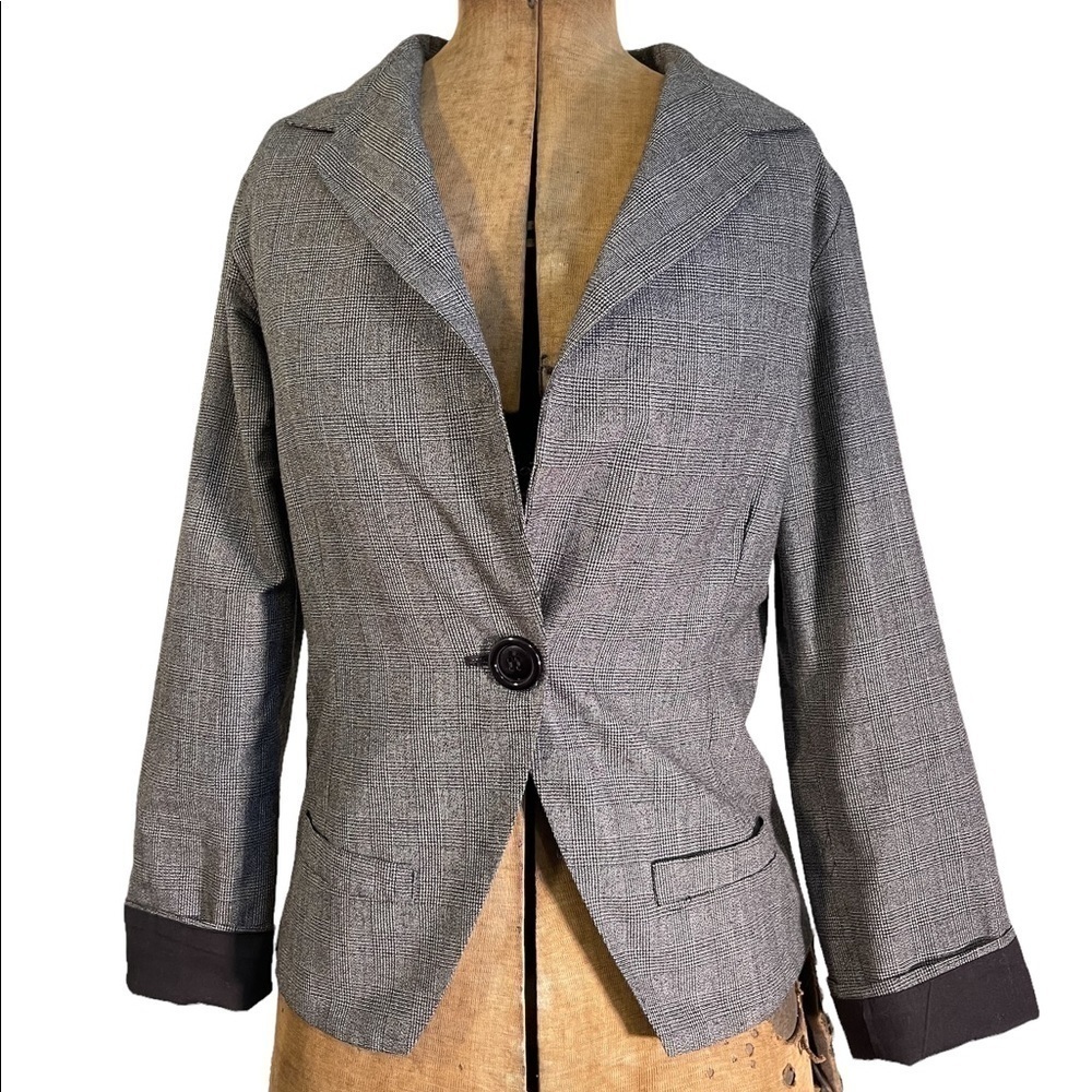 Rails Tweed One-Button Blazer - image 1